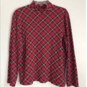 Croft & Barrow Pullover Long Sleeve Shirt Size PL